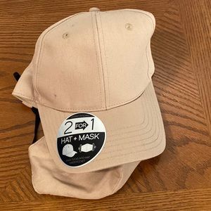 Hat and attachable mask